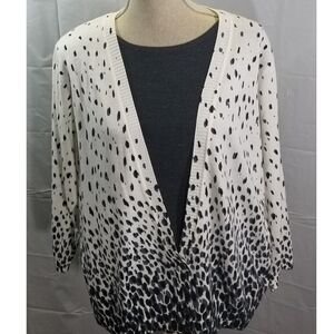 Cathy Daniel's Towfer Sweater Layered Ligth Knits